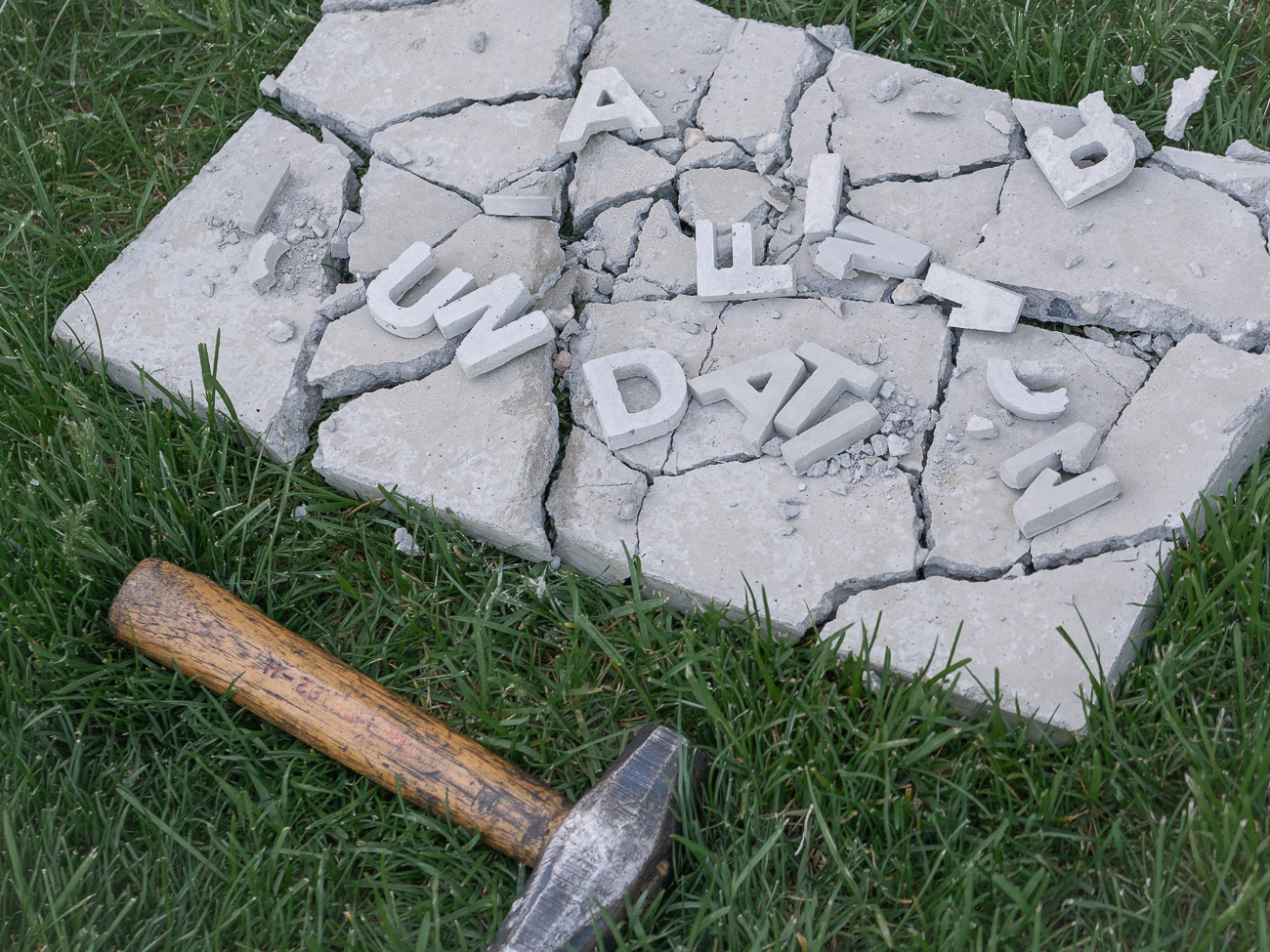 a firm foundation slavery poster