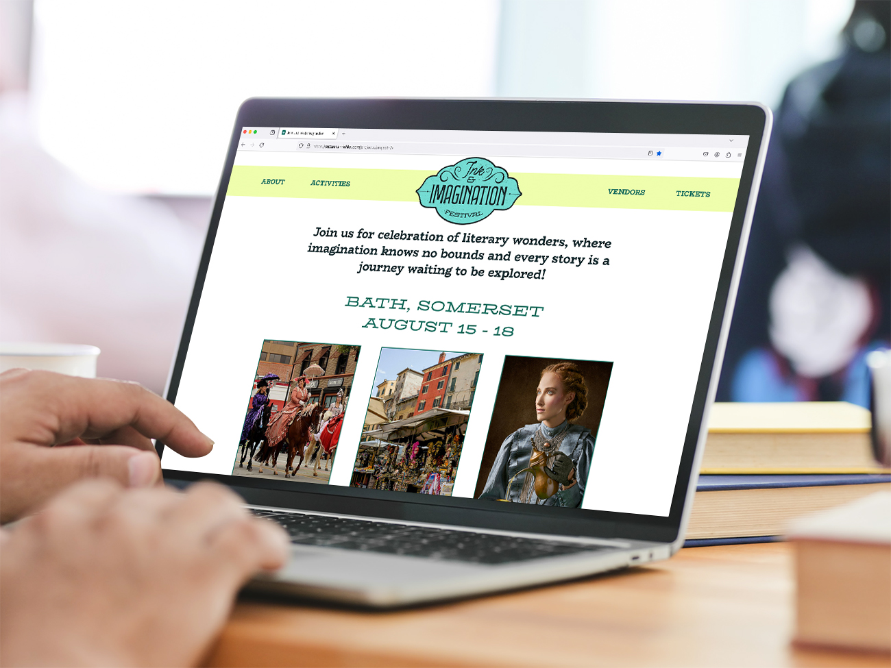 ink & imagination website