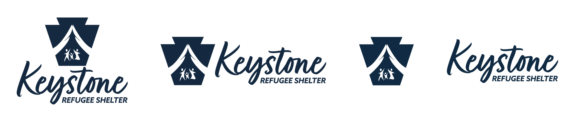 keystone refugee shelter logos