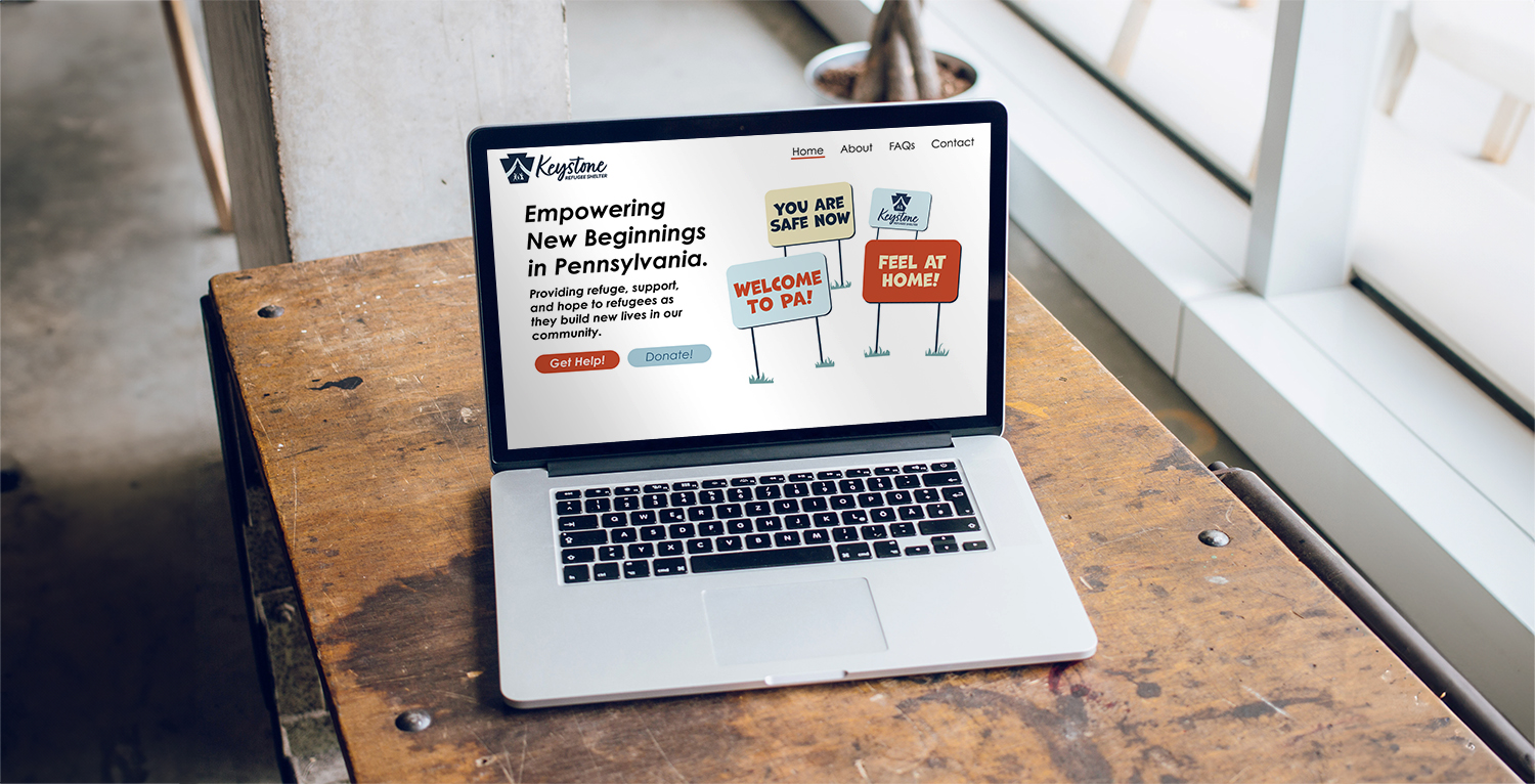 keystone refugee shelter homepage